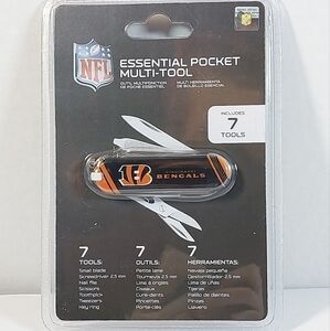 The Sports Vault NFL Cincinnati Bengals Essential Pocket Multi-Tool